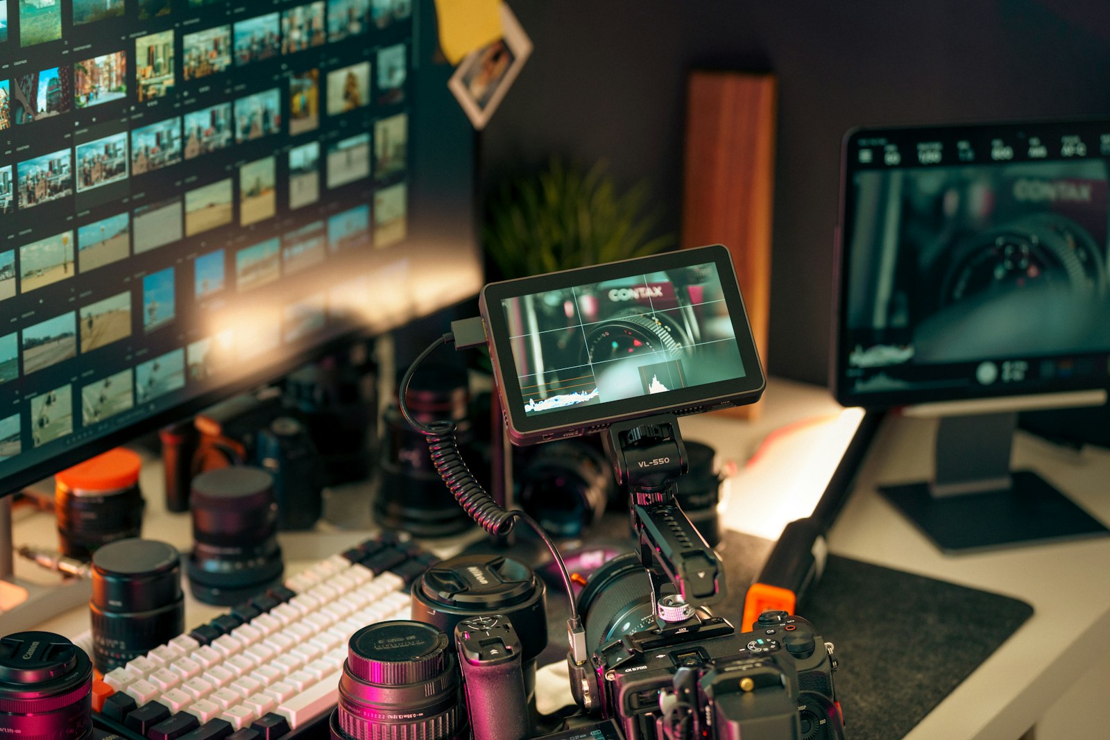 Video editing and motion production studio